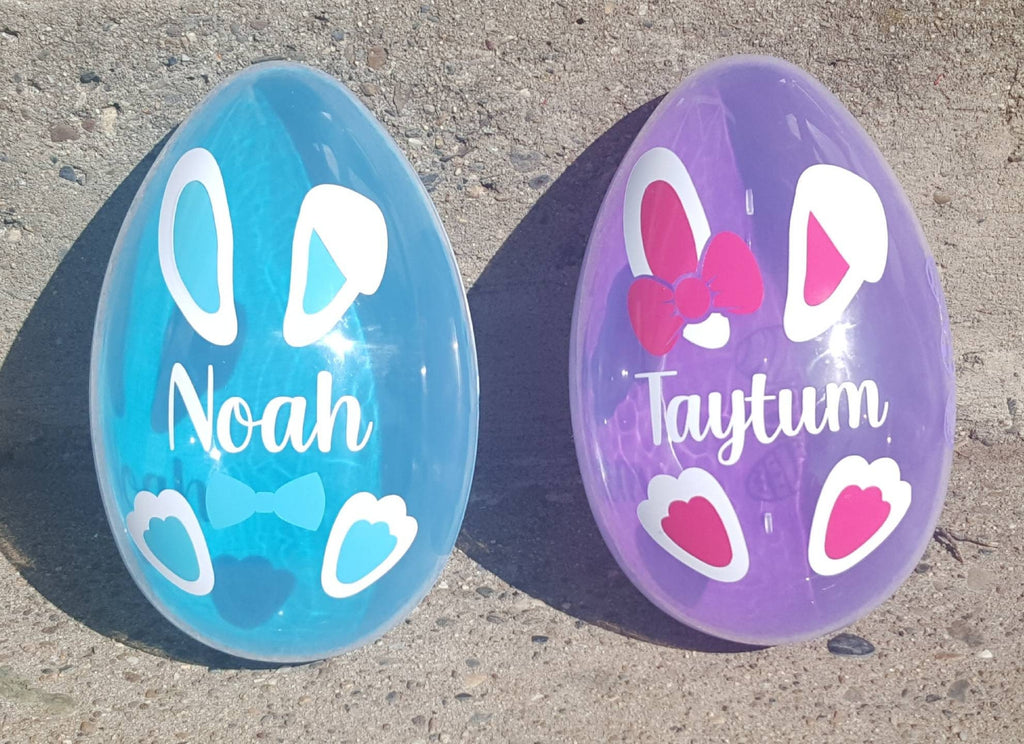 Personalized Easter Bunny Egg