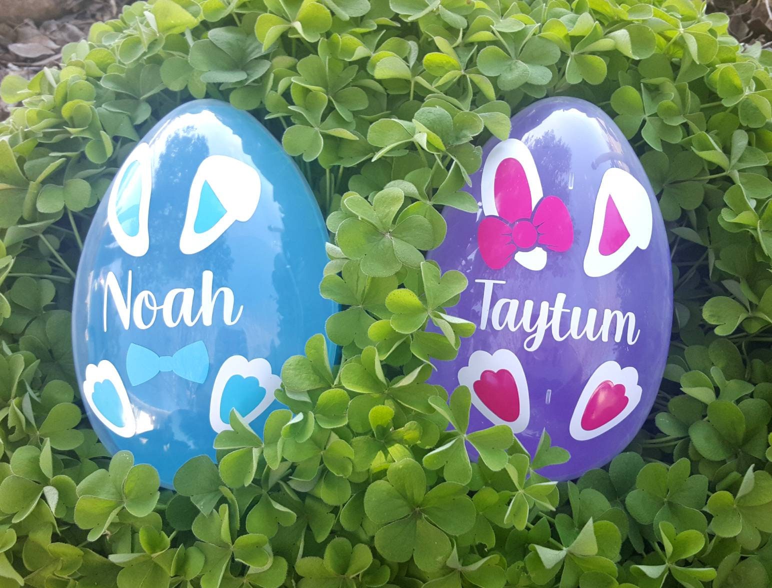 Personalized Easter Bunny Egg