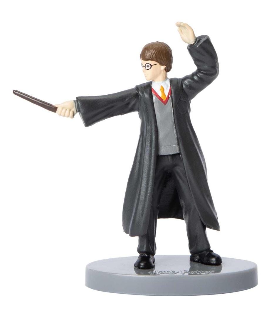 Wizard Cake Toppers - Cupcake Toppers - Harry Cupcake Toppers - Hermione Cake Decorations - Ron Cupcake Topper