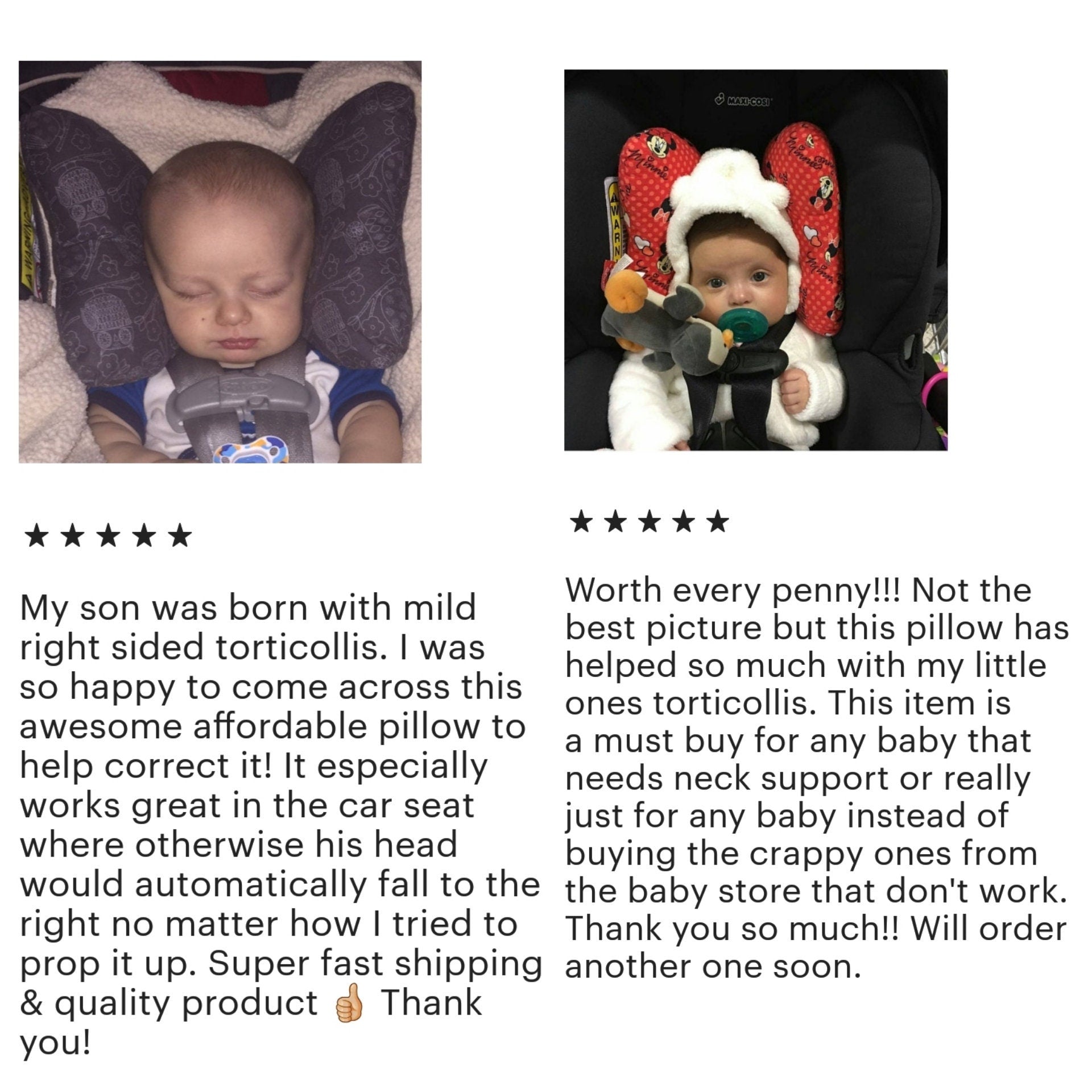 Head Support Torticollis, Unique Baby Show Gifts