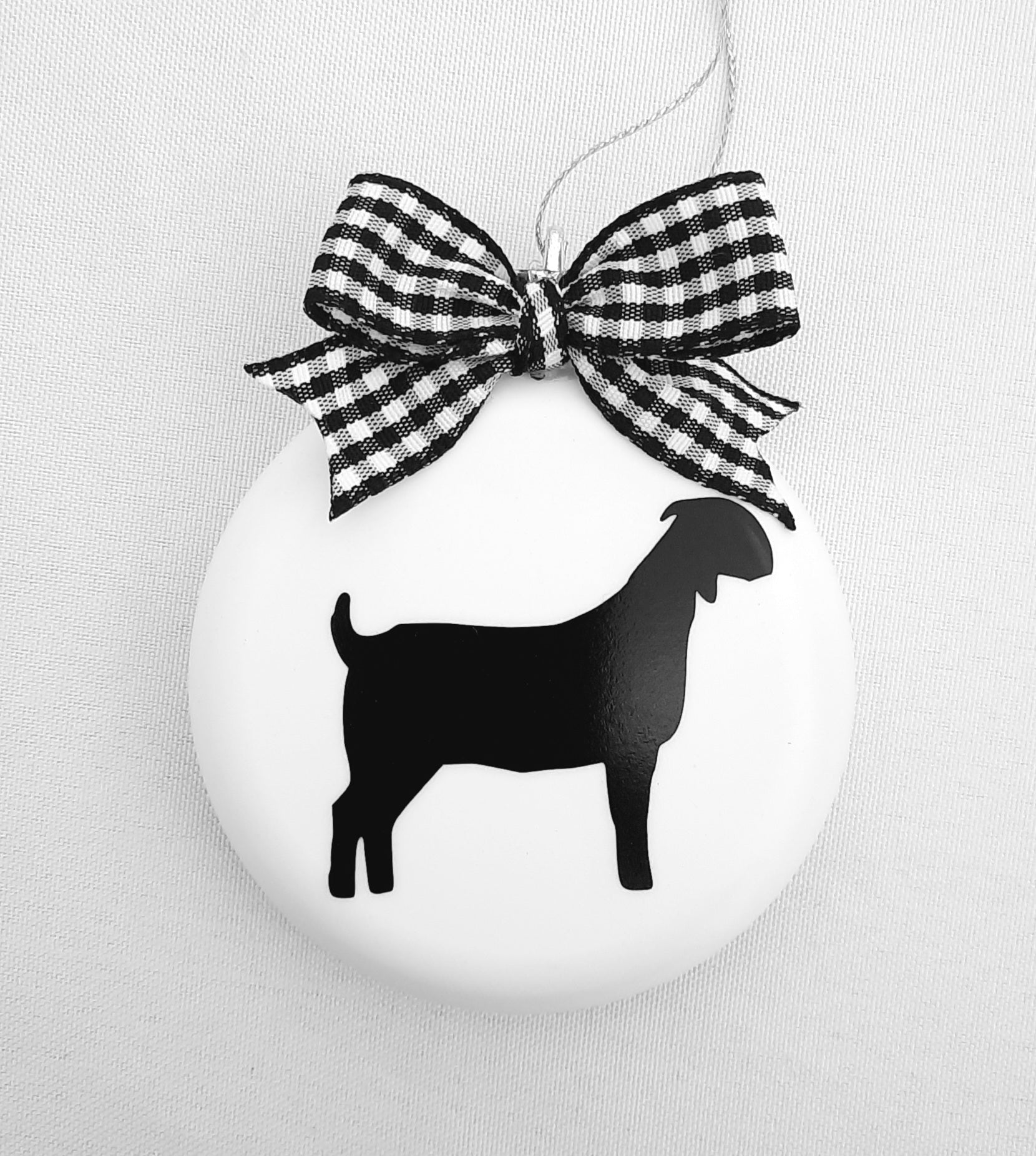 Farmhouse Disc Ornaments