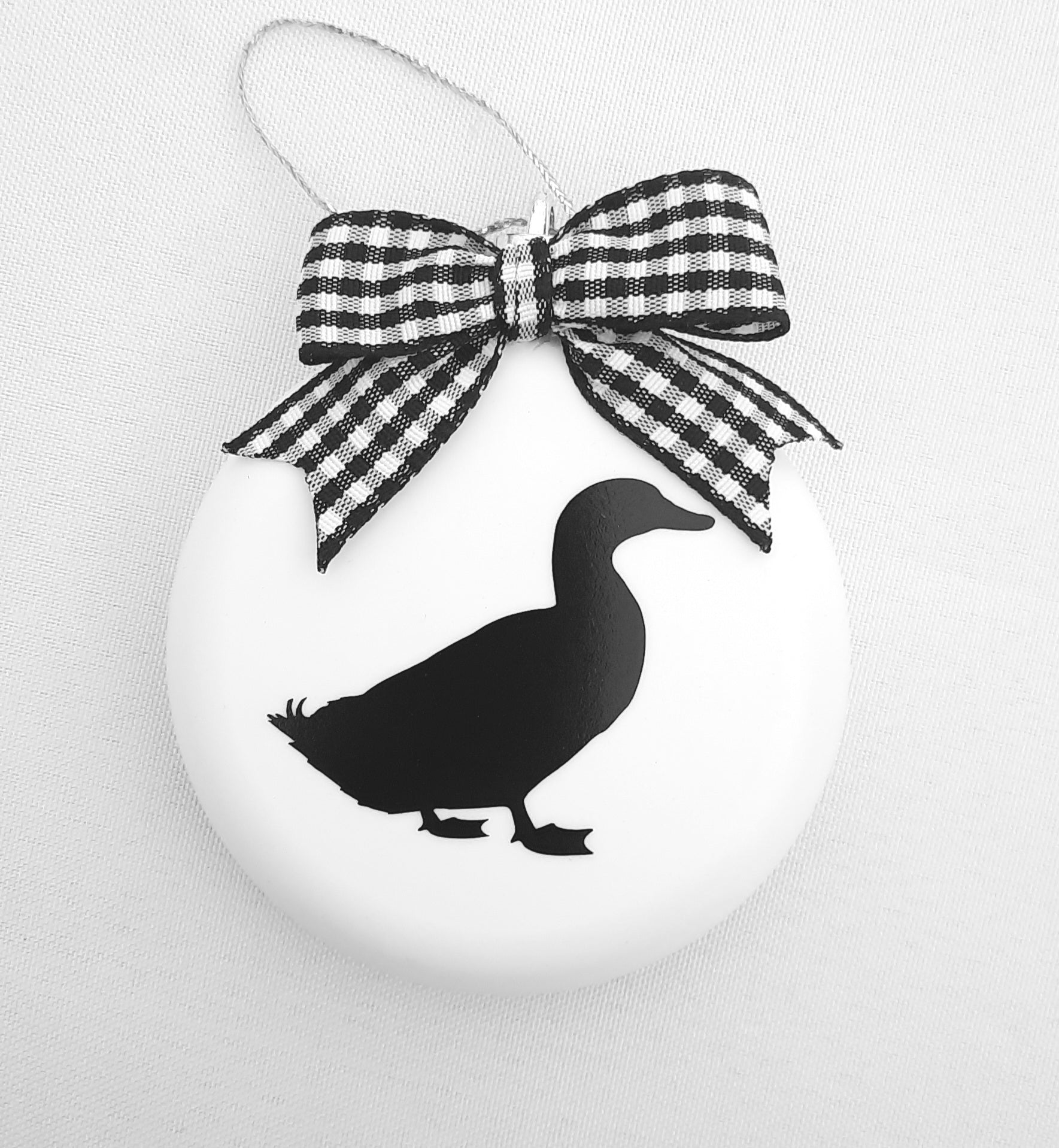 Farmhouse Disc Ornaments